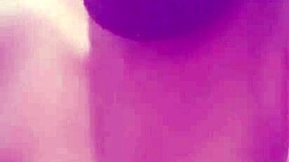 Voluptuous beauty indulges in self-pleasure with toys and dildo