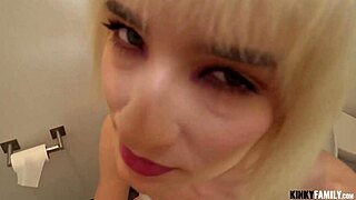 Ethnic amateur stepsis Jessie Saint gets fucked by kinky family