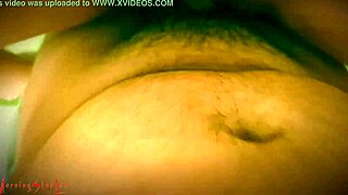 Hairy pussy gets monster cock in bathroom creampie