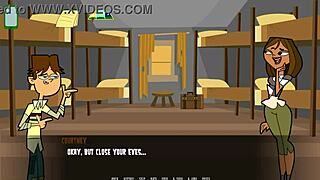 Courtney's solo adventure in Total Drama Harem: Aruzensfw's latest 3D anime novel