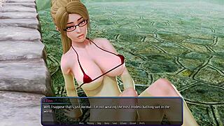 Explore the erotic adventures of Maria in a visual novel-style game
