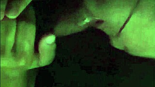 White woman gives sloppy blowjob to black doctor in hospital