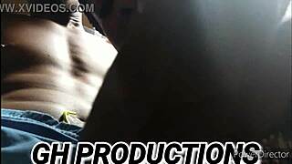 Yaa gives a fast blowjob and vaginal penetration