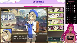 Vtuber Lewdneko's erotic adventure in Evenicle Part 9