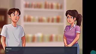 Summer 2023's hottest game: fucking and facial in the library
