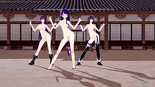 Experience the sensual world of Genshin Impact in vivid 3D cartoon style