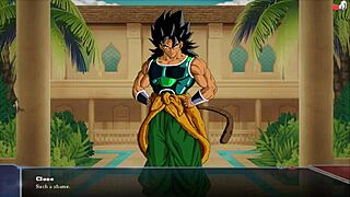 Experience the divine pleasure of a goddess' ample bosom in this Dragon Ball Z-themed anime game