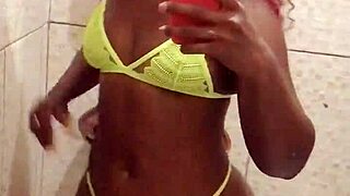 Latina hottie enjoys a party before getting naughty outdoors