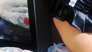 A young Asian woman's solo video goes viral on the internet