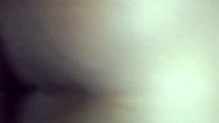 An unattractive woman from Barbados enjoys a big black penis