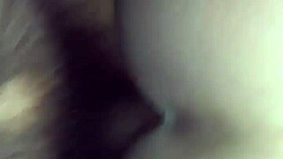 An unattractive woman from Barbados enjoys a big black penis