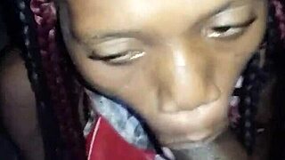 Gabonese babes suck and stroke big black cocks