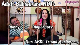 Breaking stereotypes and exploring the world of diaper play