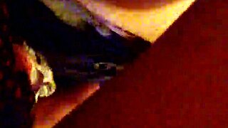 Intimate home video in first person view featuring a well-endowed man and a tattooed woman
