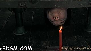 Harsh and intense BDSM session with rough fucking