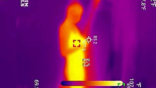 Slutty angel gets caught in extreme nightvision sex session