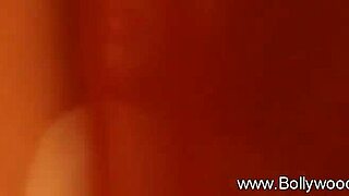 A flawless Indian beauty's sensual striptease