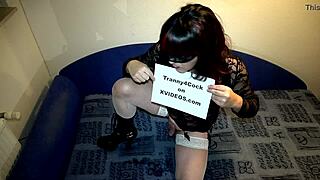 Crossdressing verification video with stunning transsexuals