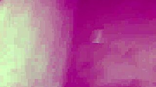 Mature slut gets spit and cum on her tits