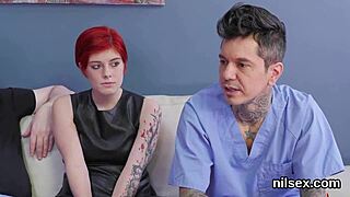 Intense anal training for young girl with mental health issues