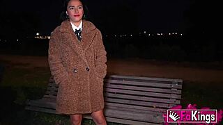 Valen Pink guides a novice in piercing a firm Latina derriere