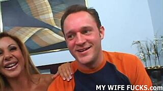 View your spouse as she's penetrated by a muscular and well-endowed man