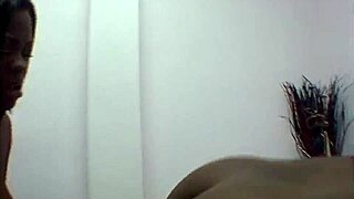 Black lesbian amateurs in heels get down and dirty