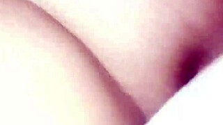 Married woman returns and receives a facial after deepthroat and cowgirl