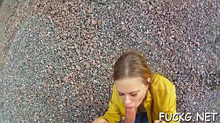 Secretly recorded sex session with a lustful beauty