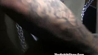 Dominican Donny's big black cock drills thick Rican BBW