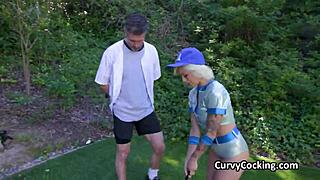 A seductive baseball coach craves a firm shaft