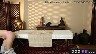 Alexis Rodriguez's passionate massage leads to intense oral sex