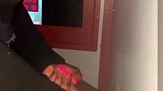 Two big black cocks in one mouth for Atlantic City striptease