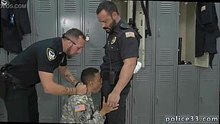 Gay cops in action: Muscle, naked, and stolen valor