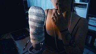 Experience the ultimate relaxation with ASMR joi and natural tits