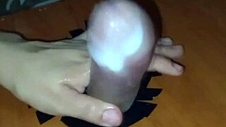 Punk wife pleasures her husband's manhood in homemade glory hole