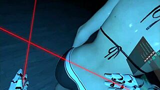Experience the wild ride of a hardcore virtual reality porn game featuring a cartoon captain