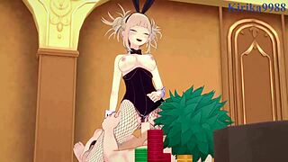 My Hero Academia's Himiko Toga and Izuku Midoriya in explicit 3D hentai encounter