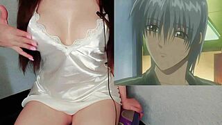 Busty masseuse in hitozuma cosplay delivers dreamy ASMR experience