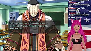 Vtuber Lewdneko's thrilling adventure in My Girlfriend is the President