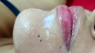 Amateur girlfriend swallows cum in viral internet video