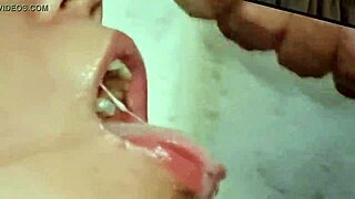 Bianca Naldy's sensual white hair fetish and explosive creampie finish