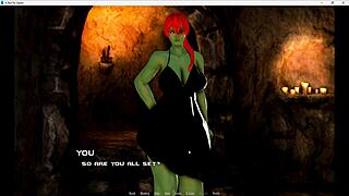 Explore the world of breeding and monster girls in The message in a dream