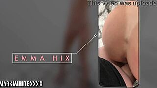 Emma Hix in intense threesome with deepthroat and face fucking