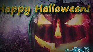 Blackxrose's Halloween-themed porn show features tattoos and lipstick