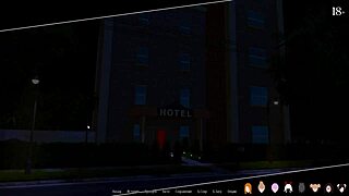 Full gameplay of Harem Hotel's 9th part with intense anime action