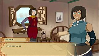 Pema's passionate encounter in the Four Elements Trainer: Book 4 Love