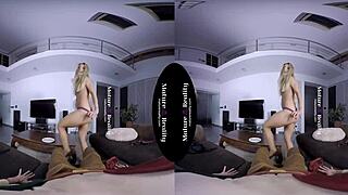 Hungarian blonde in heels gets fucked by her older lover