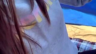Filipino cutie gets a sensual pumpkin massage from her lover