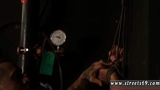 Petite tattooed teen gets dominated and taken by Gina Valentine in intense first time sex